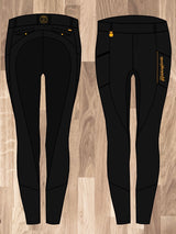 Reitleggings Schwarzgold V3