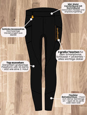 Reitleggings Schwarzgold V3
