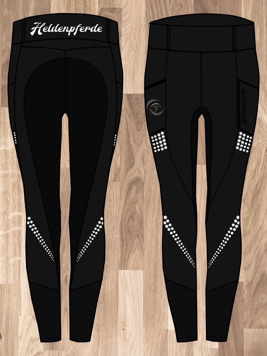Winter Reitleggings Snowman V3