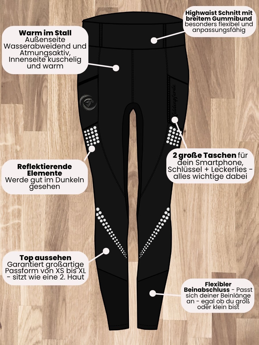 Winter Reitleggings Snowman V3