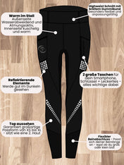 Winter Reitleggings Snowman V3