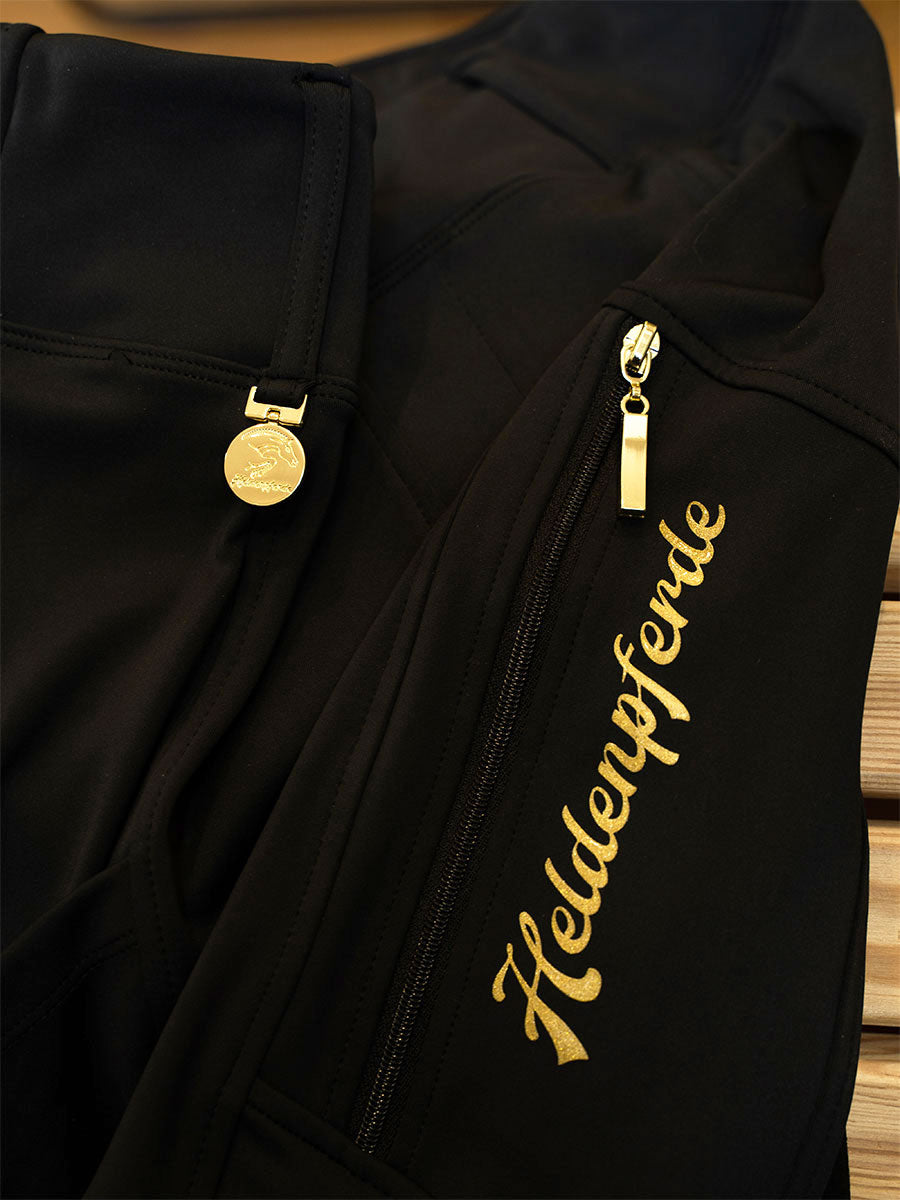 Reitleggings Schwarzgold V3