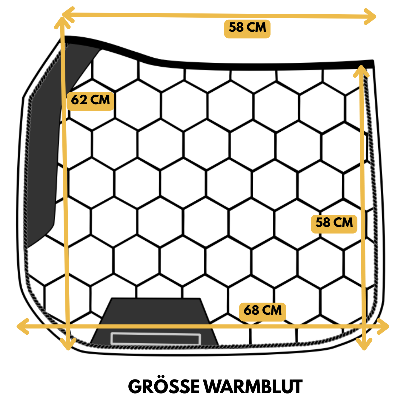 Schabracke Comfort Line - Onyx Black