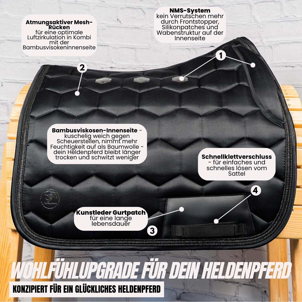 Schabracke Comfort Line - Onyx Black
